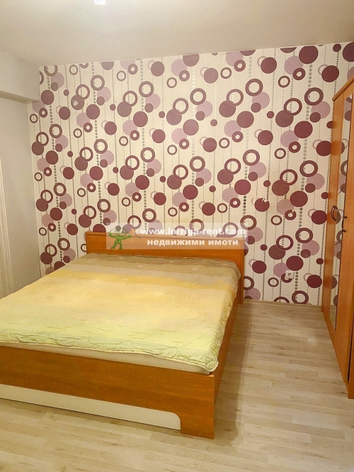 Two-room apartment for rent, located in the Orfei district of Haskovo.