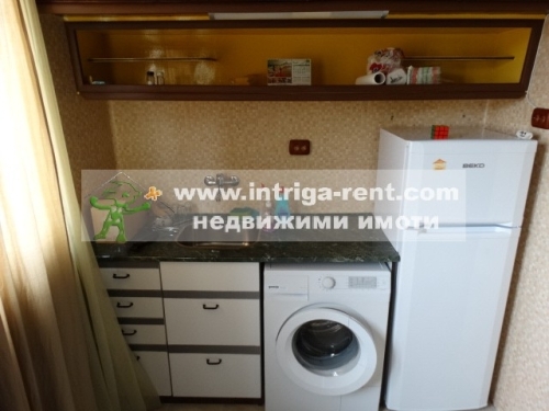 Three-room monolithic apartment for rent, located in the Uchilishni neighborhood of the city of Haskovo.
